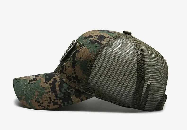 BASEBALL CAP/ MESH /BREATHEABLE /FLAG