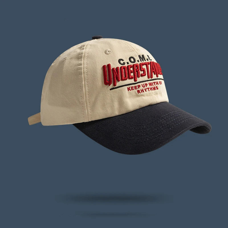 Big Head Sports Hat Versatile C.O.M.E UNDERSTAND