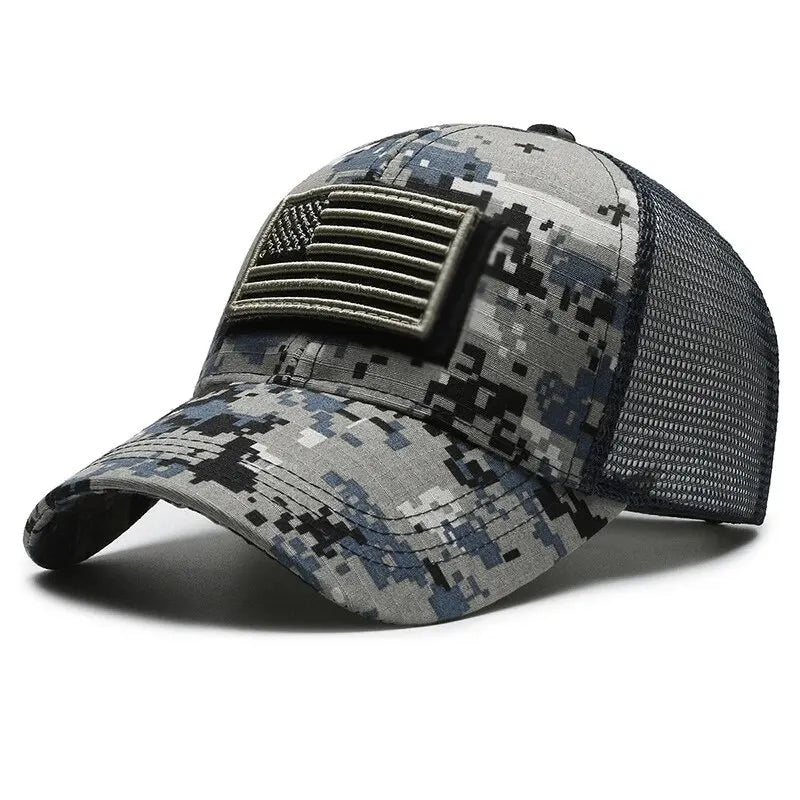 BASEBALL CAP/ MESH /BREATHEABLE /FLAG