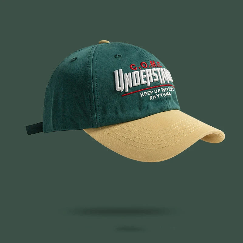 Big Head Sports Hat Versatile C.O.M.E UNDERSTAND