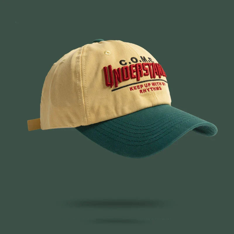 Big Head Sports Hat Versatile C.O.M.E UNDERSTAND